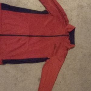 Boys Red and Black Spalding Jacket